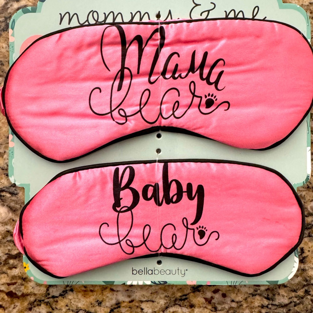 Mommy and baby eye masks